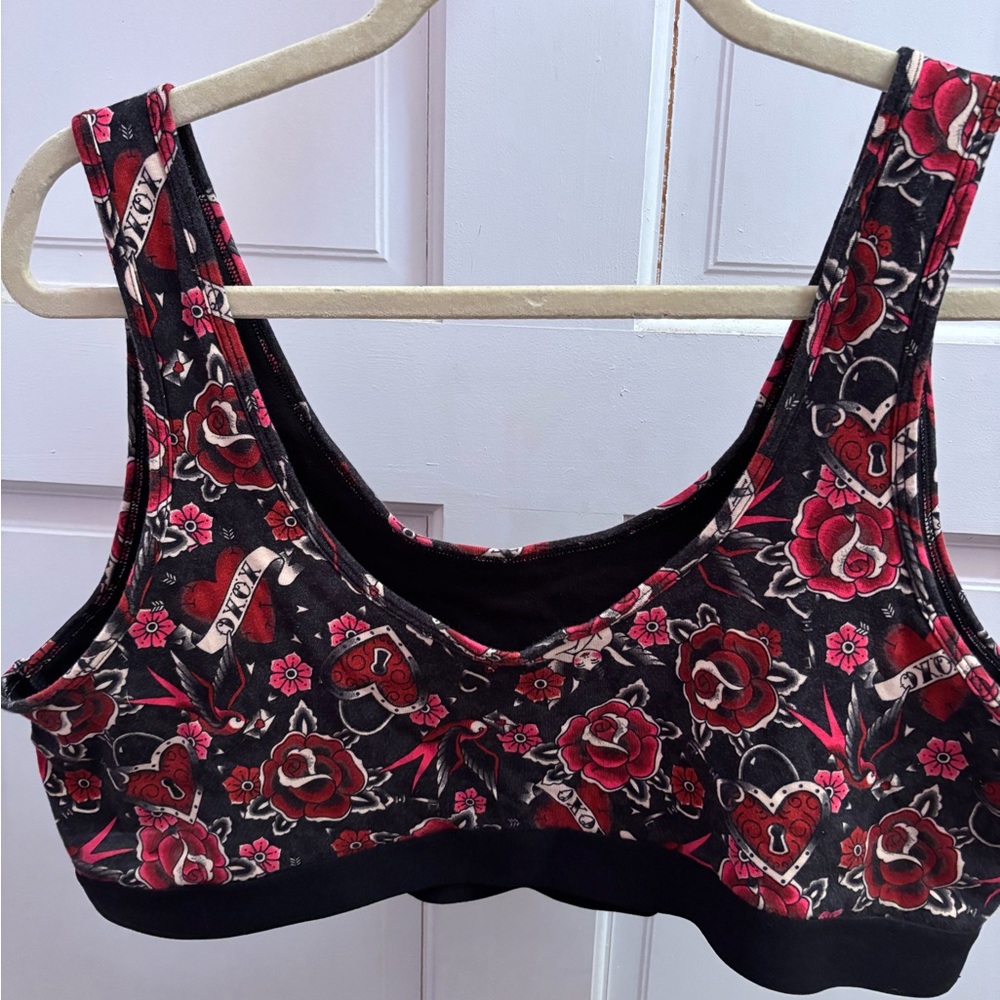 Torrid Tattoo Bralette Size 3 - Picture 2 of 3